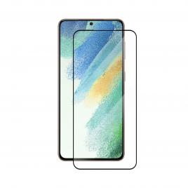 Folie pentru display compatibila cu samsung s22 plus 5g, sticla securizata full screen, negru transparent