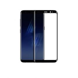Folie protectie de sticla rezistenta 9h pentru samsung galaxy note 8, negru