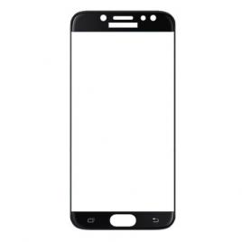 Folie protectie sticla high quality, tempered glass, duritate 9h pentru samsung j3 2017, negru