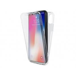 Husa 360 grade full cover silicon iphone xs max transparenta