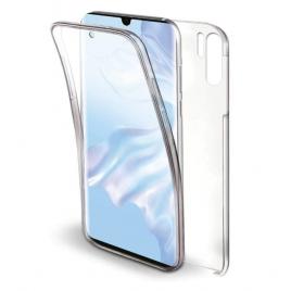 Husa 360 tpu fata + spate compatibil cu huawei p30 pro , transparent , mobile tuning