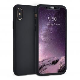 Husa 360 pentru iphone x si iphone xs, negru