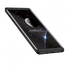 Husa aisi samsung note 8 full cover 360 plastic - negru
