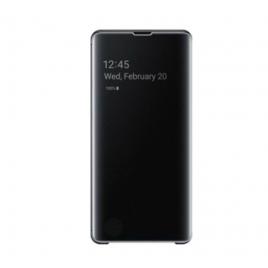Husa clearview pentru samsung galaxy s10+/s10 plus, negru