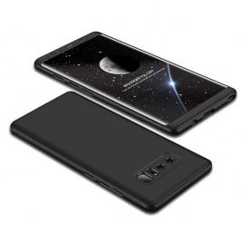 Husa full cover 360° (fata + spate) pentru samsung galaxy note 8, negru