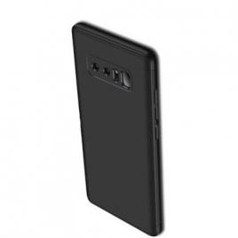 Husa full cover 360° (fata + spate) pentru samsung galaxy note 8-negru