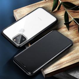 Husa full cover 360 forcell magneto compatibila cu samsung galaxy s20 ultra cu protectie display, negru