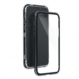 Husa full cover 360 forcell magneto pentru samsung galaxy s20 plus cu protectie display, negru