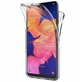 Husa full tpu 360° (fata + spate) compatibila cu samsung galaxy s20, transparent