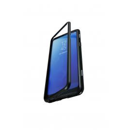 Husa magnetic case 360° ultra subtire pentru iphone xs max, sticla doar pe spate, negru