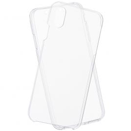 Husa pentru iphone xs max , fata si spate, protectie 360 grade, transparent