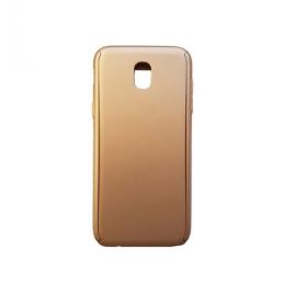 Husa plastic samsung galaxy j5 (2017) j530 full cover, gold