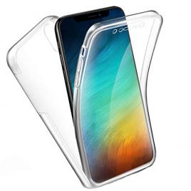 Husa protectie 360° fully pc & glass (tpu + plastic) iphone xs max
