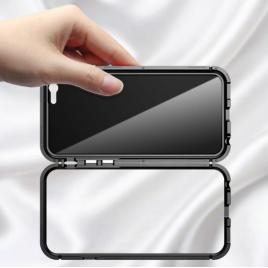 Husa smartphone apple iphone xs max model slim, 360 total protection telefon 360 ultra-slim magnetic black
