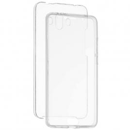 Husa vigafon policarbonat-tpu, samsung galaxy note 8, protectie fata spate 360, transparent