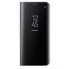 Husa de protectie tip clearview pentru samsung s8 plus, negru
