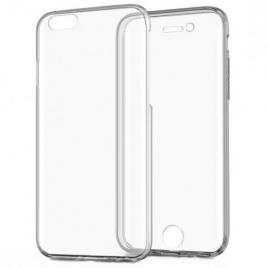 Husa protectie 360° fully pc & glass (fata + spate) pentru iphone xs max, transparenta