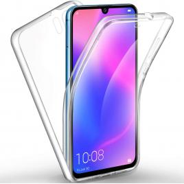 Husa telefon 360, tpu/pc, compatibil cu huawei p30 pro, transparent