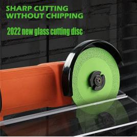 Disc diamantat pentru flex, pentru taiat sticla si cristal, 125 mm