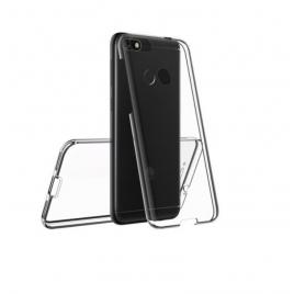 Husa 360° full cover pentru huawei p9 lite , transparent
