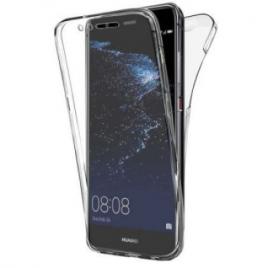 Husa 360 (fata + spate) silicon huawei mate 20 lite, transparent