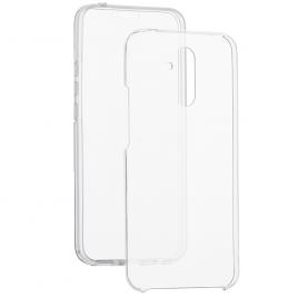 Husa compatibila cu huawei mate 20 lite, fata + spate, protectie 360 grade, transparent