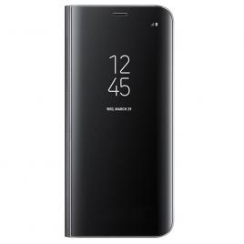 Husa flip stand mirror, samsung galaxy s8 plus, black