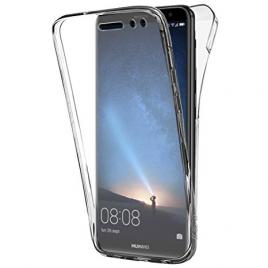 Husa huawei p9 lite full cover 360 tpu, transparenta