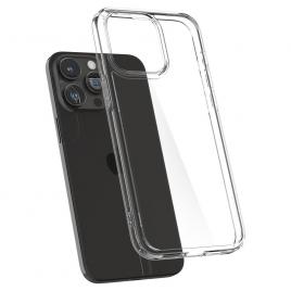 Husa de protectie ultra hybrid pentru iphone 15, silicon tpu, poliuretan termoplastic, camera ultra safe, optim solution, transparent