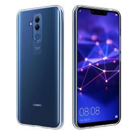Husa protectie 360° huawei mate 20 lite silicon, fata-spate, transparenta