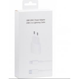 Incarcator compatibil cu iphone 14/13/12/11/pro/pro max/ipad/airpods, cablu de date lightning, fast charge 20w