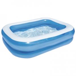 Piscina copii gonflabila bestway kids basic, dreptunghiulara, 201 x 150 x 51 cm, 450 l