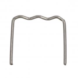 Set 500 bucati capse metalice de intarire pentru aparat sudat plastic, lipit/reparat bara auto, repararea fisurilor din plastic, polipropilena, lipit plastic, tip m drept, 0.8mm, otel
