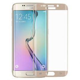 Folie sticla securizata samsung galaxy s6 edge-gold