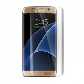 Folie protectie sticla securizata curbata samsung galaxy s7 edge, transparent