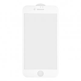 Folie sticla securizata 5d full glue iphone 7/8 plus white-white