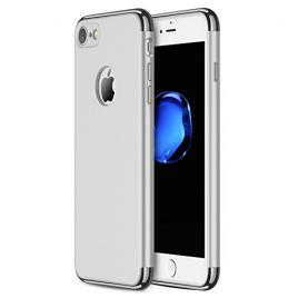 Husa 3 in 1 iphone 8 argintiu