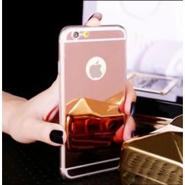 Husa apple iphone 8, mystyle elegance luxury tip oglinda, rose-gold