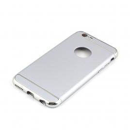 Husa forcell 3 in 1 plastic, iphone 6 /6s, argintiu