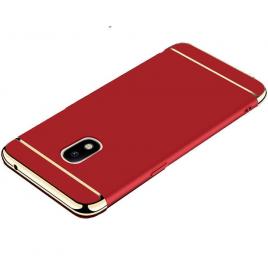 Husa samsung galaxy j5 2017 , mystyle elegance luxury 3in1 red