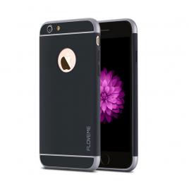 Husa protectie luxury 3 in 1 hybrid pentru iphone 6/6s, neagra