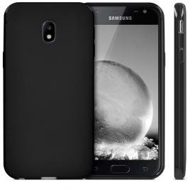 Husa protectie samsung j530 galaxy j5 (2017) tip carcasa slim din silicon mat, negru