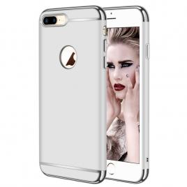 Husa telefon apple iphone 8 ofera protectie 3in1 ultrasubtire lux silver matte