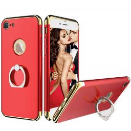 Husa telefon iphone 7 plus ofera protectie 3in1 ultrasubtire lux red s ring
