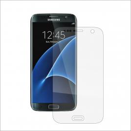 Samsung galaxy s7 edge - folie protectie ecran,curbata si adeziva,invisible skinz ultra-clear hd (set 2 folii)
