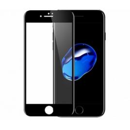 Folie sticla curbata iphone 6 plus / 6s plus pentru tot ecranul (full cover) curbata 3d, neagra
