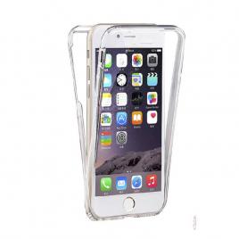 Husa aisi full cover 360° silicon iphone 6/6s plus transparent