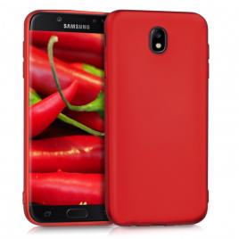 Husa pentru samsung galaxy j7 2017, mystyle perfect fit , red