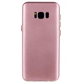 Husa pentru samsung galaxy s8 plus, mystyle elegance luxury slim antisoc, rose-gold