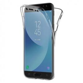 Husa protectie compatibila samsung galaxy j5 2017 (j530), silicon, protectie fata/spate-360grade, transparenta
